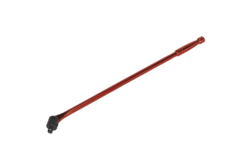 Breaker Bar 600mm 1/2"Sq Drive Red | Hardened and tempered Chrome Vanadium steel bar with a coloured high chrome finish. | toolforce.ie