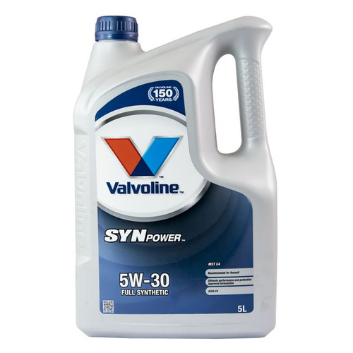 VALVOLINE 5W30 C1 Fully Synthetic Engine Oil 5L, SYNPOWERTM engine oils provide the best engine protection even at extreme temperatures and operating | Toolforce.ie