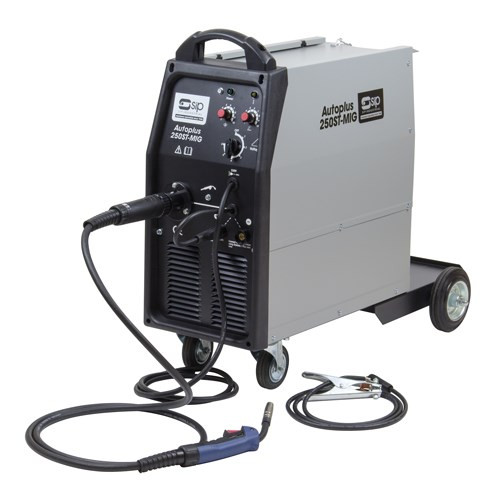 SIP AUTOPLUS 250 Amp MIG WELDER 05722 0.6mm to 1mm Ø wire size, 16mtr/min speed