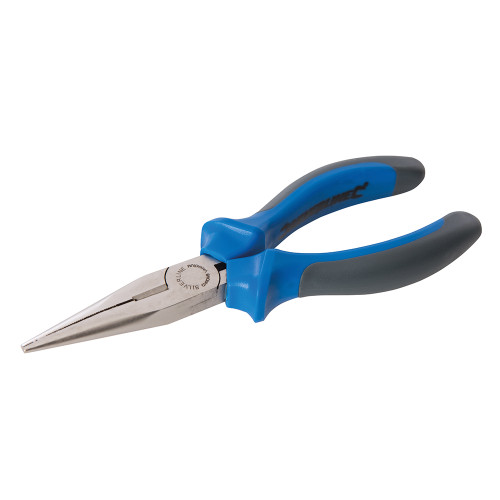 Silverline Expert Long Nose Pliers 200mm 580436 | Made from Heavy duty chrome vanadium steel.| toolforce.ie