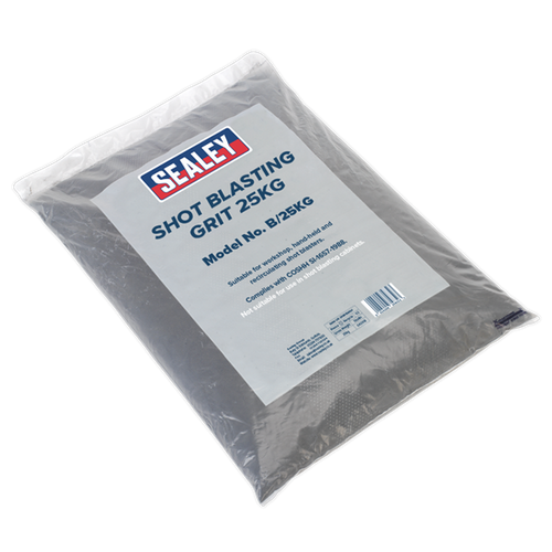 Sealey 25kg Shot Blasting Grit B/25KG | Not suitable for use in shot blasting cabinets. | toolforce.ie