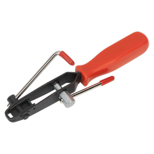 CVJ Boot/Hose Clip Tool with Cutter | Quality made tool designed to aid fast tensioning and securing of CVJ boot banding material. | toolforce.ie