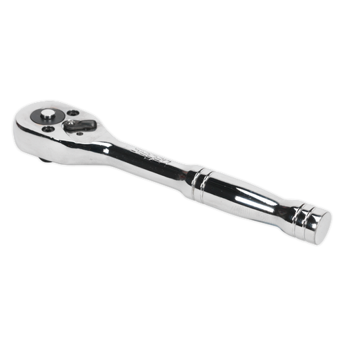 Siegen Flip Reverse Ratchet 1/4"Sq Drive S0704 | Hardened, tempered and finished in deep polished high chrome. | toolforce.ie