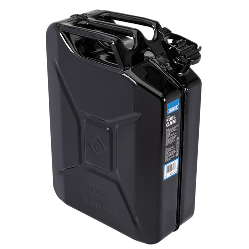 Draper Steel Fuel Can, 20L, Black (SFC20L-BLACK/C)