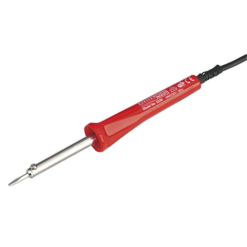 Soldering Iron 30W/230V | Class 1 electrically insulated soldering iron with cool grip handle which stays comfortable during prolonged use. | toolforce.ie