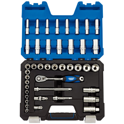 Draper Metric Socket Set, 3/8" Sq. Dr. (42 Piece) 16451