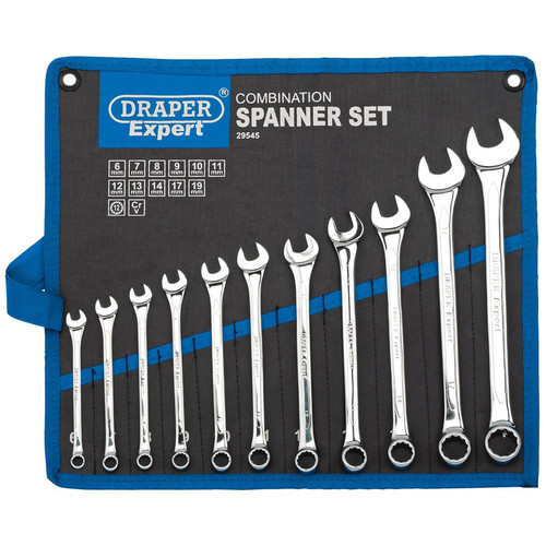 Draper Expert HI-TORQ Metric Combination Spanner Set (11 Piece) 29545