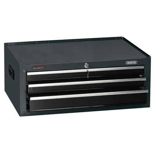 Draper Intermediate Tool Chest, 3 Drawer, 26", Black (TIC3D/BK)