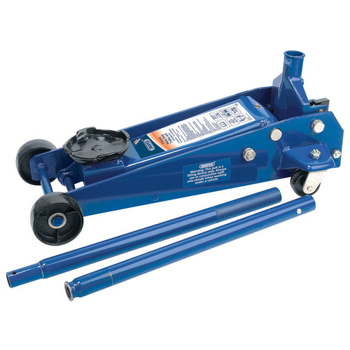 Draper Garage Trolley Jack, 3 Tonne (TJ3HD/B)