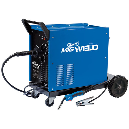 Draper Gas/Gasless MIG Welder, 180A (MW190T)