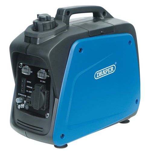 Draper Silent Petrol Inverter Generator, 700W 95176 | Toolforce