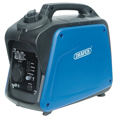 Draper 1.1kVA Petrol Inverter Generator 230V 95196