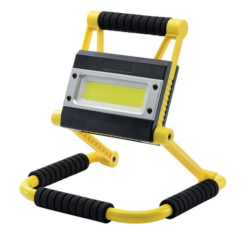 Draper COB LED Rechargeable Folding Worklight and Power Bank, 20W, 750 - 1,500 Lumens (RWL20PB) 99707