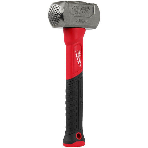 Milwaukee 3lbs Club Hammer 4932478255, Lanyard Hole To Easily comply with safety regulations working at height.