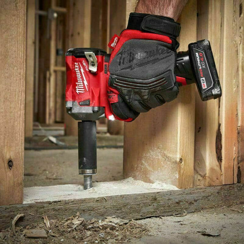 MILWAUKEE 14MM 3/8" DRIVE DEEP IMPACT SOCKET, Thin wall construction provides access to tight spaces.