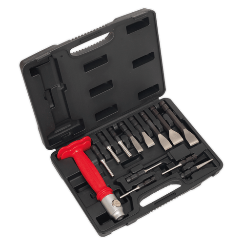 Sealey Interchangeable Punch & Chisel Set 13pc AK9215