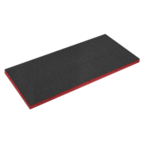 Sealey Easy Peel Shadow Foam® Red/Black 1200 x 550 x 50mm SF50R, Create your own tool tray inserts with this easy peel foam.