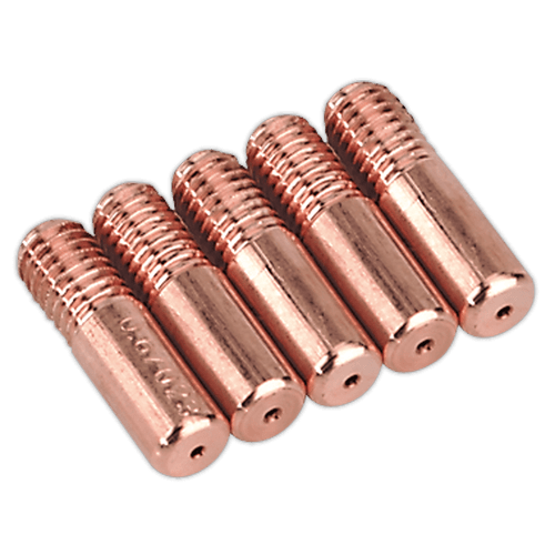 Sealey Contact Tip 0.8mm MB14 Pack of 5 MIG952 | Pack of 0.8mm contact tips suitable for our range of Mightymig® welders. | toolforce.ie