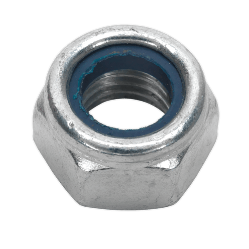 Sealey Nylon Locknut M14 Zinc Pack of 25 NLN14