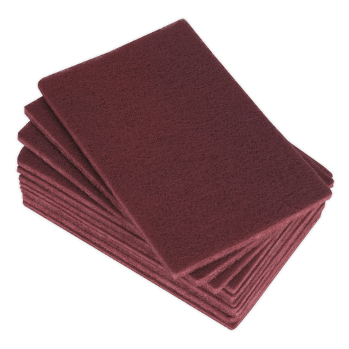 Sealey Abrasive Finishing Pad 150 x 230mm Medium Pack of 10 HP1523M