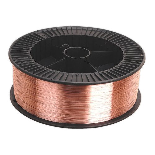 Sealey Mild Steel MIG Wire 15kg 0.8mm A18 Grade MIG/888808 | Top quality wound welding wire manufactured to BS EN ISO 14341:2008. | toolforce.ie