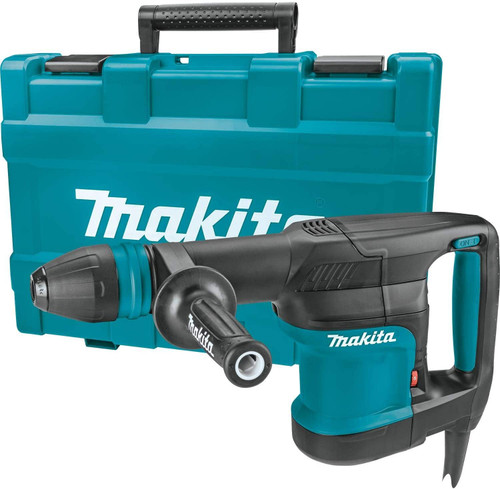 Makita 5kg Sds-max Chipping Hammer 110v MAKHM0870CL | LED lamp indicates when to replace carbon brush | toolforce.ie