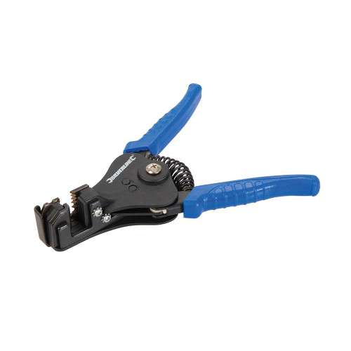 Silverline Automatic Wire Strippers 175mm 934113, Strong, durable powder-coated steel frame | Toolforce