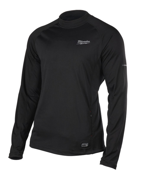 MILWAUKEE USB RECHARGEABLE HEATED BASE LAYER XX LARGE L4HBLB-301XXL, Mid-weight construction made from durable, pilling resistant material, keeps body warm and dry | Toolforce.ie