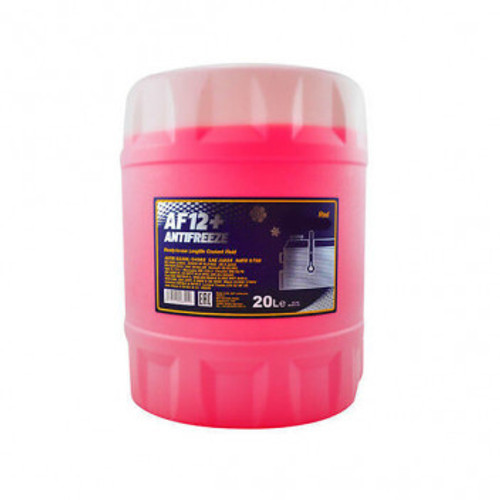 Mannol AF12+ Coolant Pink 20L MN4012-20, Recommended for engines requiring enhanced heat dissipation: highly accelerated engines, turbo engines etc | Toolforce.ie