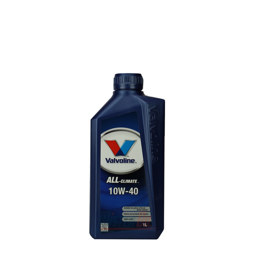 VALVOLINE 10W40 Semi Synthetic All Climate Engine Oil 1L, All-Climate Extra Engine Oils Protects and cleans the engine | Toolforce.ie