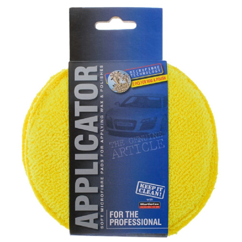Professional Microfibre Polish/Wax Applicator Pads 2pc MOGG99, Microfibre discs for applying protectants, sealants, waxes and polishes | Toolforce.ie