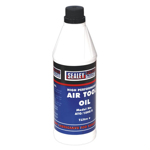 Sealey Air Tool Oil 1ltr ATO1000S | Maintain your air tools with a quality high performance air tool oil containing mineral lubricants and detergents. | toolforce.ie