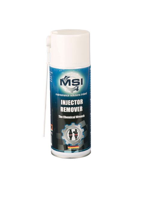 MSI Injector Remover 400ml IR, Extreme high capillary action which penetrates rust, resinified fats and oils | Toolforce.ie