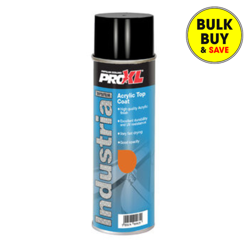 Pro Xl Acrylic Top Coat 500ml Hitachi Orange INDHITA-ORNG,  Increased flexibility reducing the possibility of chipping , cracking and peeling | Toolforce.ie