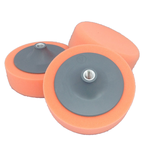 Verekio M14 Plated Orange Polishing Pad 150mm PP021/P, All our plated pads use our own unique design of backing plate | Toolforce.ie