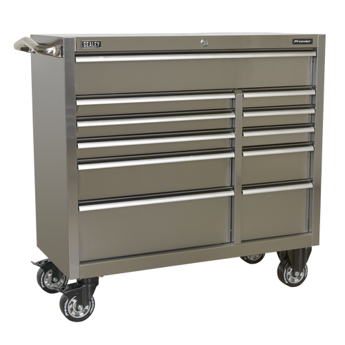 Sealey Rollcab 11 Drawer 1055mm Stainless Steel Heavy-Duty PTB105511SS