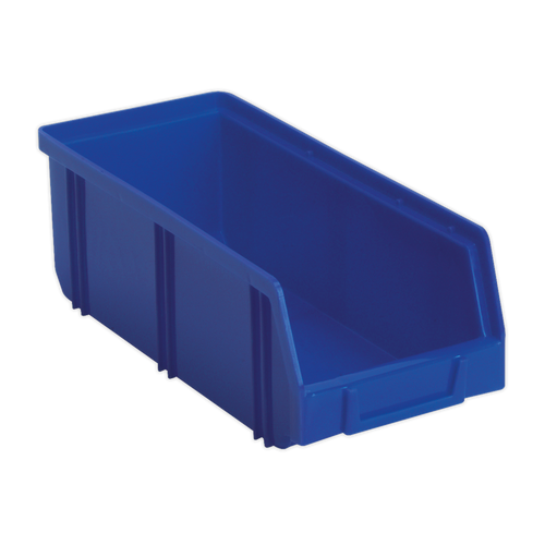 Sealey Plastic Storage Bin Deep 105 x 240 x 85mm - Blue Pack of 28 TPS2D