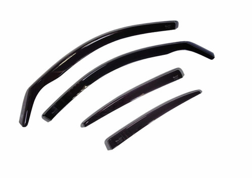AUDI A4 5D B8 ESTATE  2009>2015 TEAM HEKO Wind Deflectors 4 PC Set , In the summer wind deflectors help cool the car down and reduce outside noise from an open window when driving.