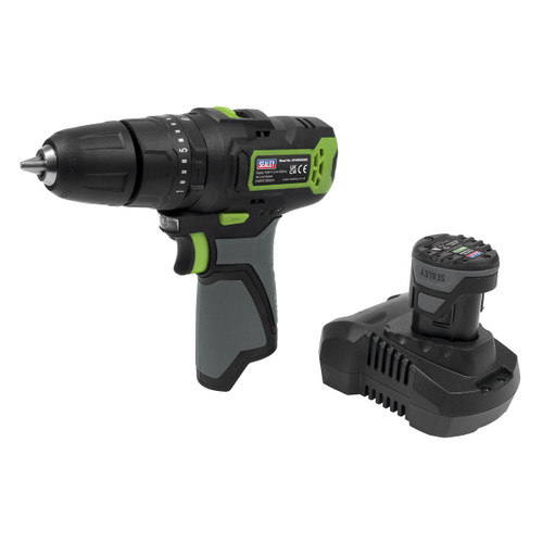 Compact, lightweight cordless drill/driver with hammer function
