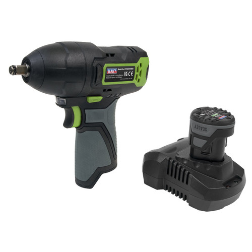 Compact, lightweight cordless impact wrench