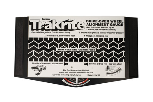 Laser Trakrite Wheel Alignment Guage G4008, Checks the alignment of steering wheels on cars & light commercial vehicles.