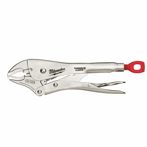 MILWAUKEE 10" CURVED JAW LOCKING PLIERS, MAXBITE™ Vice Grip  pliers have special jaw geometry for maximum grip.