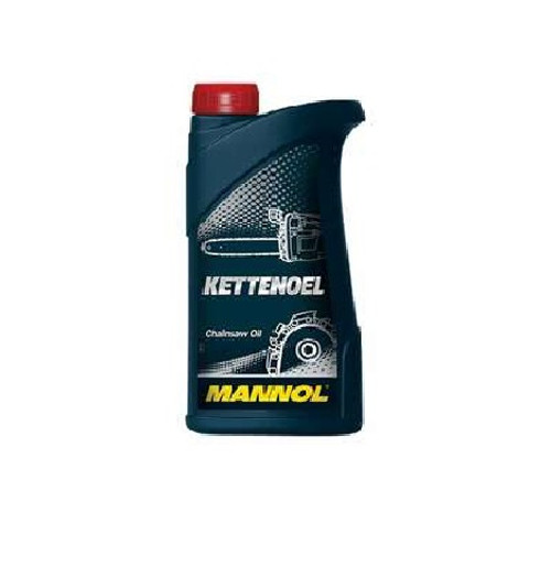 MANNOL KETTENOEL Bar & Chainsaw Oil 1L, Highly refined oil on a mineral base, ideal for lubrication of the cutting chain saws.
