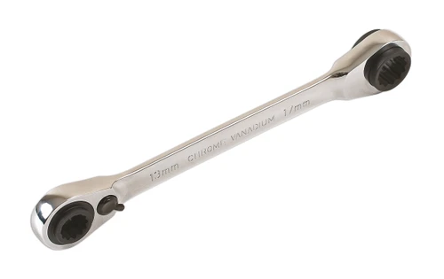 Manufactured from chrome vanadium.
