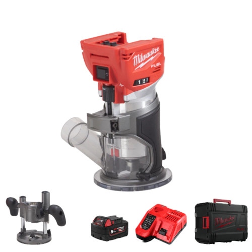 M18 Fuel™ Cordless Trim Router  with HD Case M18 FTR-501X