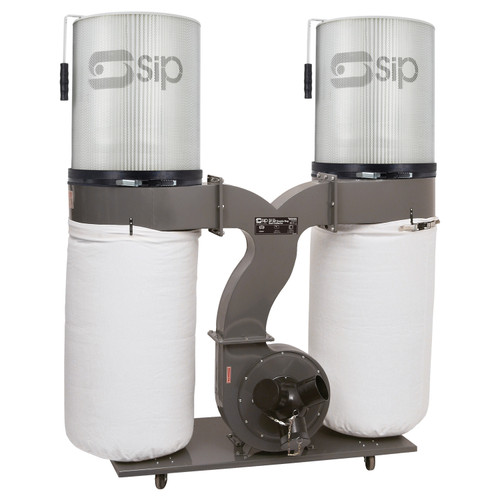 SIP 3HP double cartridge dust collector  01994