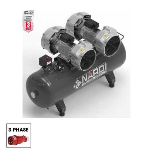NARDI EXTREME MP 6.00HP 200ltr Compressor | EXTMP20060