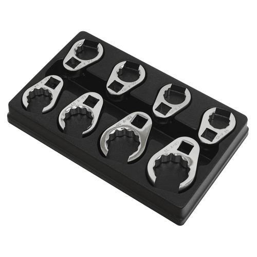 Sealey Crow's Foot Spanner Set 8pc 1/2"Sq Drive Metric AK5981