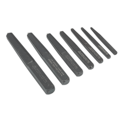 Screw Extractor Set 7pc Square Type | Manufactured from high grade heat treated alloy steel. | toolforce.ie