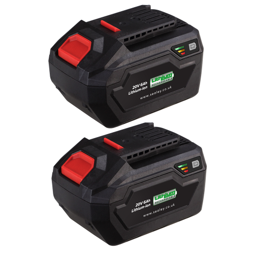 Sealey Power Tool Battery Pack 20V 6Ah Kit for SV20 Series BK06